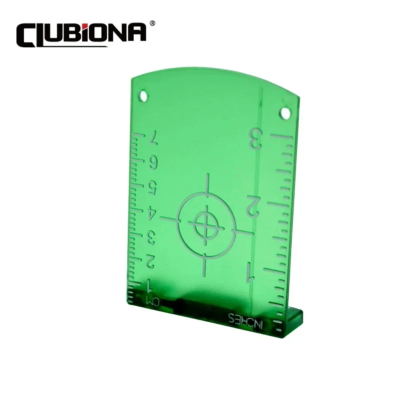 No burr convenient Magnetic laser target board or plate for red laser lines or green laser lines