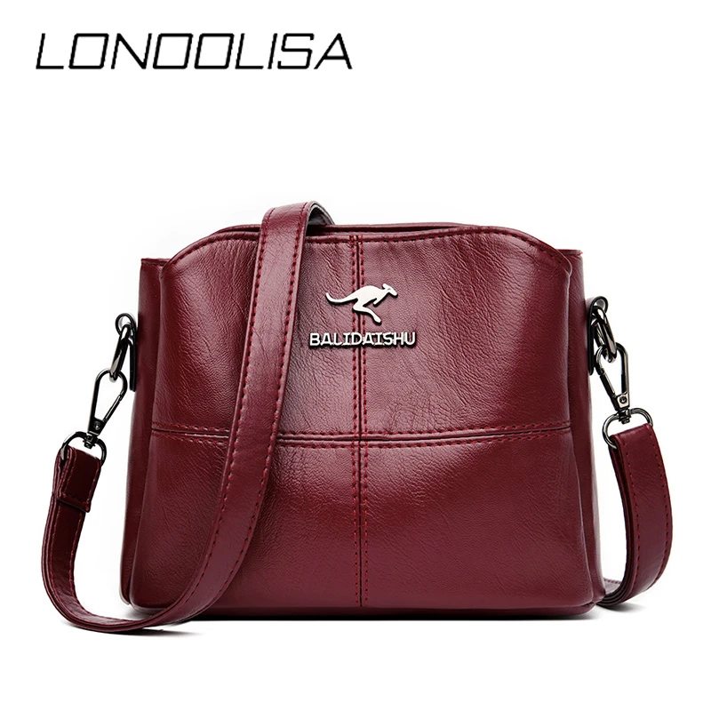 High Quality Soft PU Leather Shoulder Crossbody Bags for Women 2020 New Luxury Handbags Women Bags Designer Messenger Bag Sac