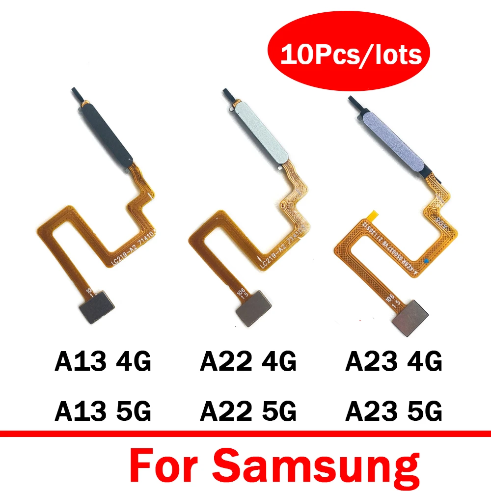 For Samsung Galaxy A50 A505FN A70 A705F A30S A51 A70S A71 Fingerprint Sensor Home Return Key Menu Button Flex Ribbon Cable
