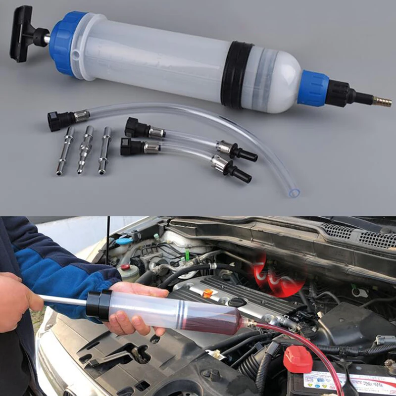 1500CC Oil Extractor Filling Bottle Transfer Manual Operation Automotive Fluid Extraction Car Fuel Pump for Car