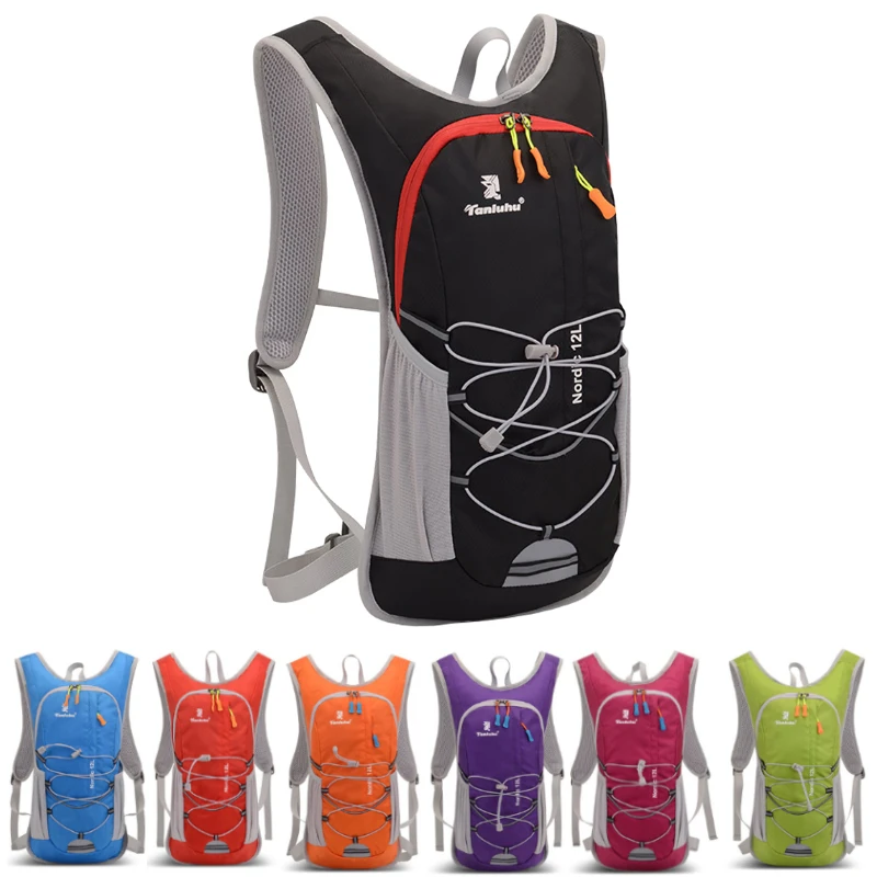 Bike Cycling Pack Outdoor Sport Knapsack Running Hiking Climbing Travel Backpack Water Bag Hydration Bladder Rucksack Daypack