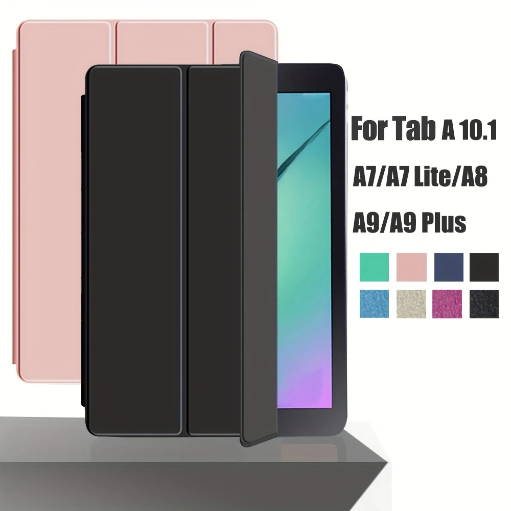 Flip Tablet Case For Samsung Galaxy Tab A A6 10.1'' (2016) T580 Funda PU Leather Smart Cover For SM-T580 SM-T585 Folio Capa