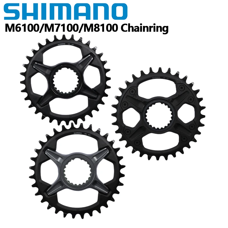 Shimano CRM75 Chainring For SLX M6100 M7100 M8100 12 Speed Bike Bicycle Parts Gear Crankset 30T 32T 34T SM-CRM75 Crown 12s Bike