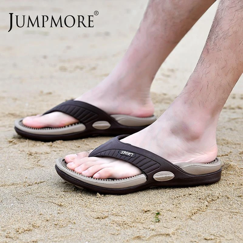 Massage Flip-flops Summer Men Slippers Beach Sandals Comfortable Men Casual Shoes Fashion Men Flip Flops Hot Sell Footwear 2021