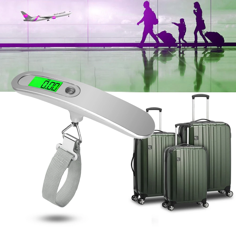 Portable Luggage Scale LCD Digital Electronic Hanging Scale Weight Balance suitcase Travel Scale