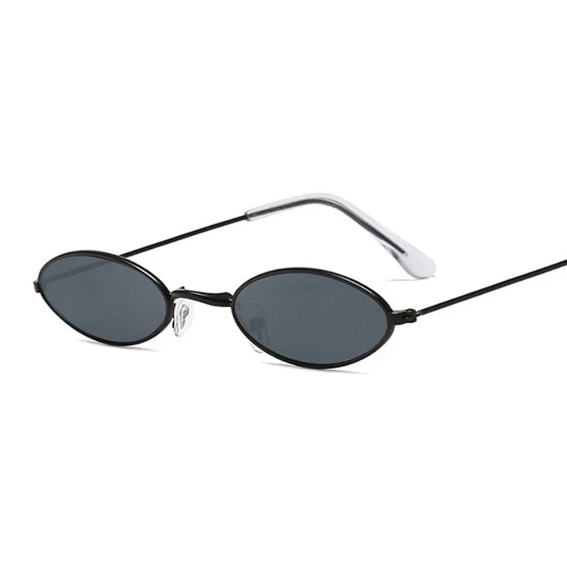 Retro Small Round Sunglasses Women Brand Designer Black Sun Glasses For Ladies Alloy Quality Sunglasses Female Oculus De Sol