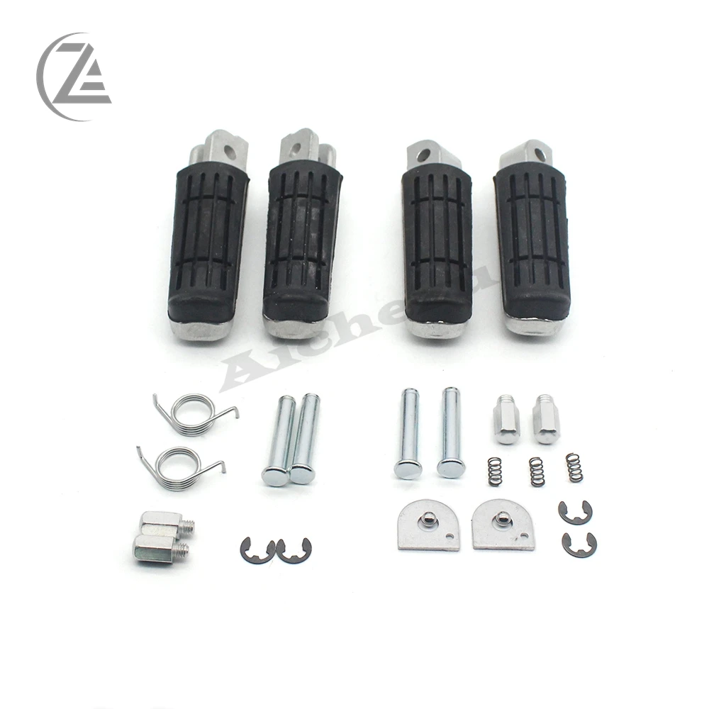 ACZ Motorcycle Front Rear Footrests Foot pegs For Yamaha FZ400 FZ600 FZS600 FZS1000 FZ1000 FZ-8 FZ8 FZ6 FZ1 XJ600 XJ900 TDM850 T