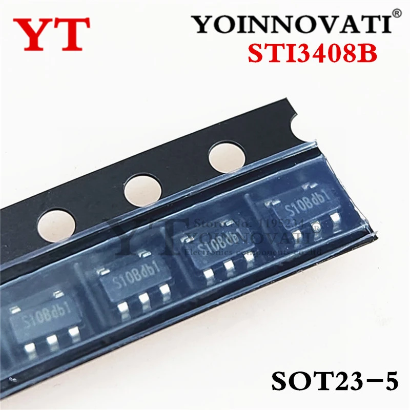 10PCS 50PCS 100PCS STI3408B STI3408 SOT23-5 IC