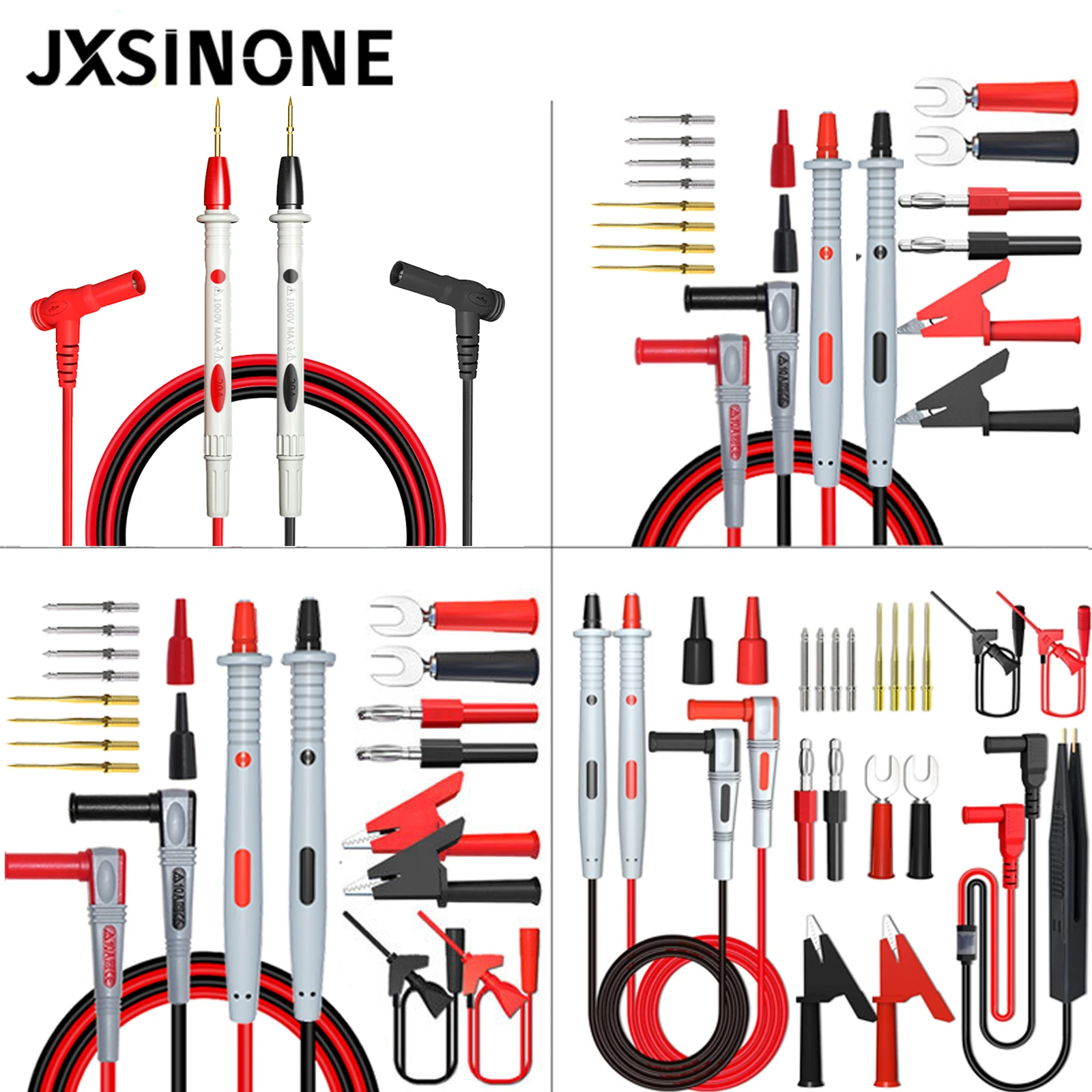 JXSINONE  P1503 Multimeter Probe  replaceable needles test leads kits probes for digital multimeter cable feeler for multimeter