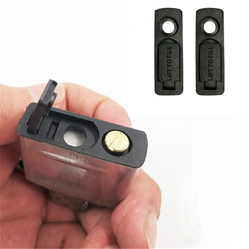 2pcs! Rubber Bottom Lighter Kerosene Lighters Inner Parts Accessory for Reduce Volatile Gasoline No Liner Replace Cigarette Acce