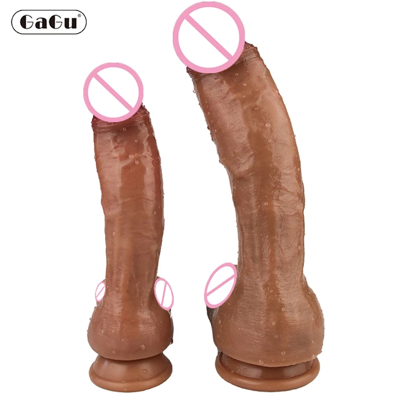 GaGu Realistic Silicone Dildo Sex Toys For Woman With Suction Cup G Spot Stimulator Female Masturbation Penis Dick Sex Products