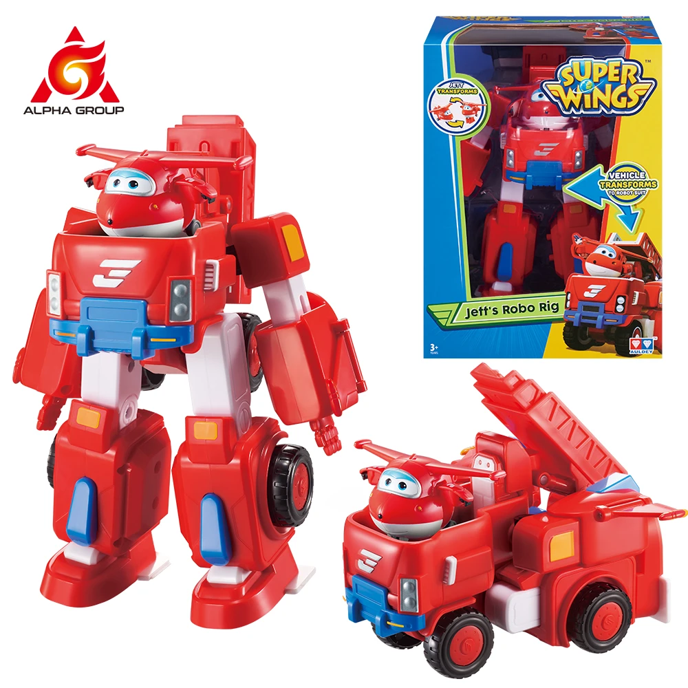 Super Wings BIG BIZE Space Adventure Engineering Vehicle Toy Set With Deformation Transforming Robot Movable Toy For Kid Gift