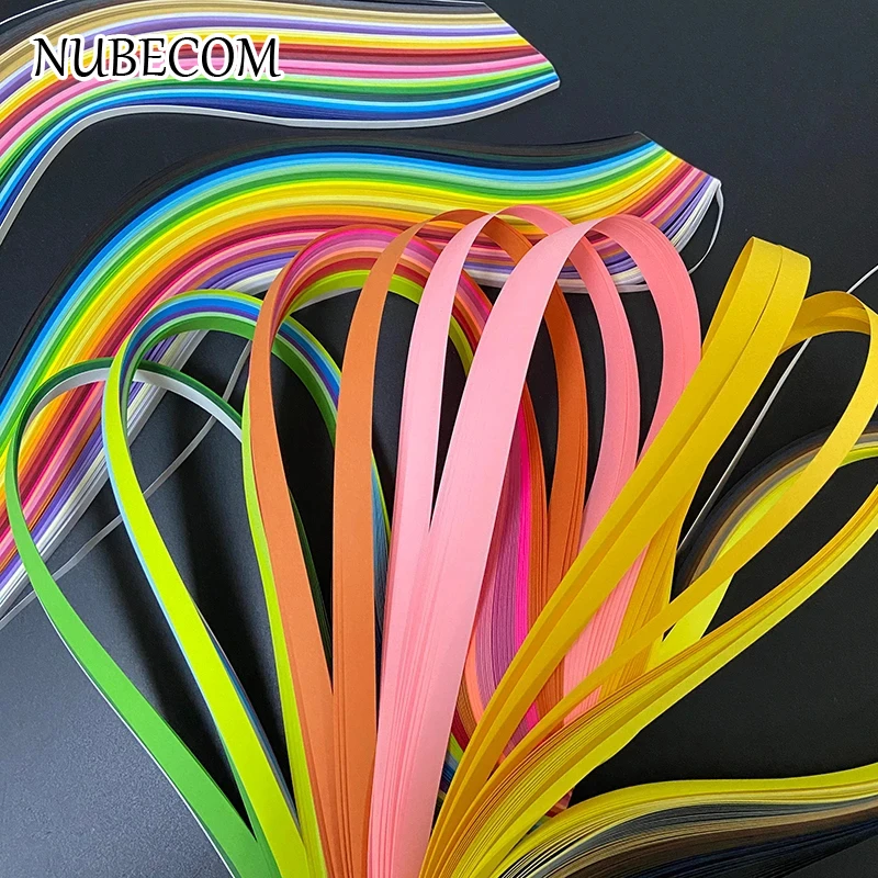 260 Stripes Colorful Quilling Paper DIY Craft Paper 26 Colors 39cm DIY Hand Craft Tool Origami Paper 3/5/7/10mm Width