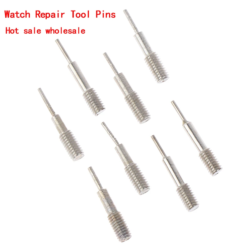 50Pcs/set Spare Pins Watches Repair Tools Pins Watch Band Strap Link Removal Adjuster Repairs Tool Kit