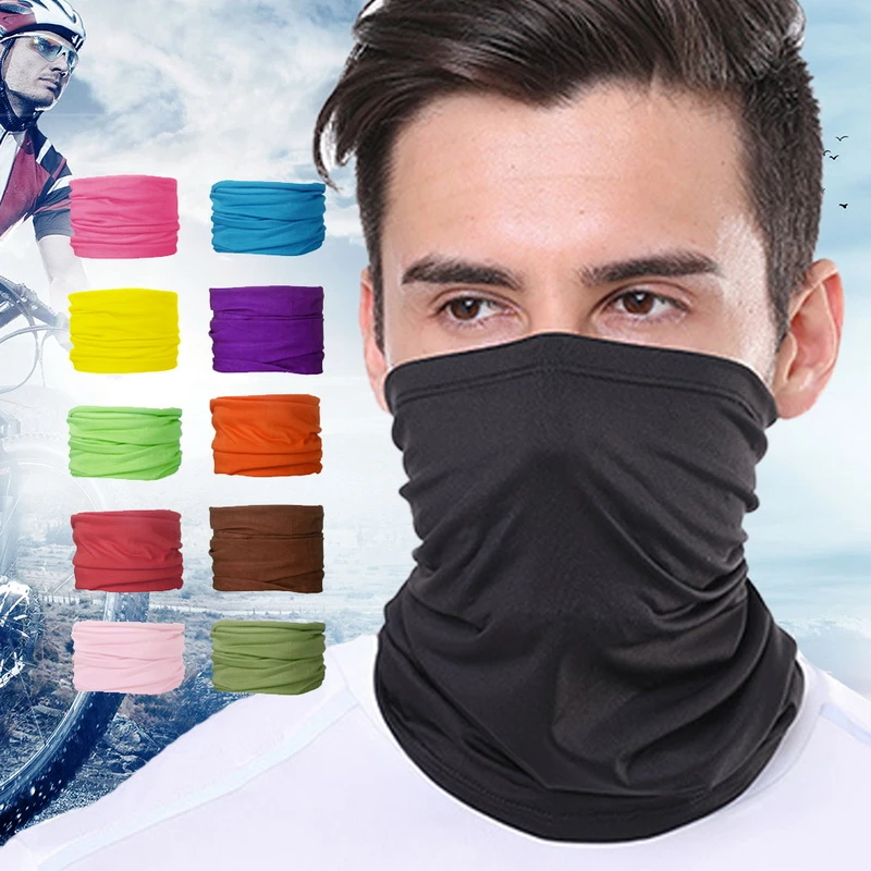 2021 Sport Magic Scarf Neck Outdoor Multifunctional Warmer Tube Hiking Cycling Face Head Wrap Cover Bandana Balaclava Headband