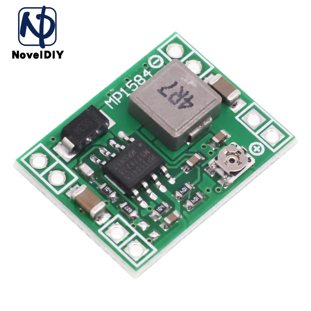 1PCS MP1584 Adjustable 3A MP1584EN DC-DC Converter Step Down Voltage Regulator Module Replace LM2596s