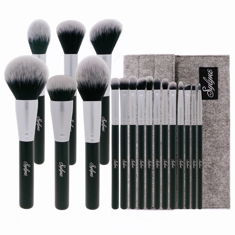 Makeup Brush Set 18Pcs Synthetic Hair Face Eyes Make Up Brushes Cosmeitcs Powder Foundation Professional Makeup Brushes