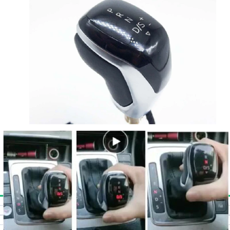 AT DSG LED Synchronize electronic display Gear Shift Knob Shift Lever Handball for V W Passat  B7 CC  Beetle Scirocco