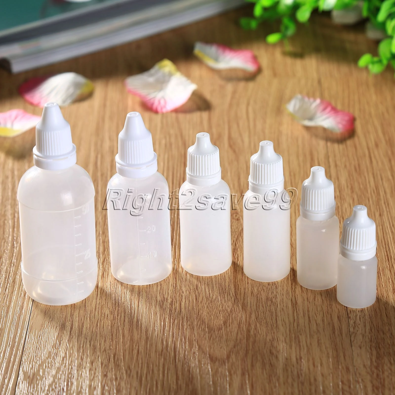 10PCS 5/10/15/20/30/50ml Empty Plastic Squeezable Dropper Bottle Eye Liquid Dropper Dispense Store Cosmetic Tubes Women Beauty