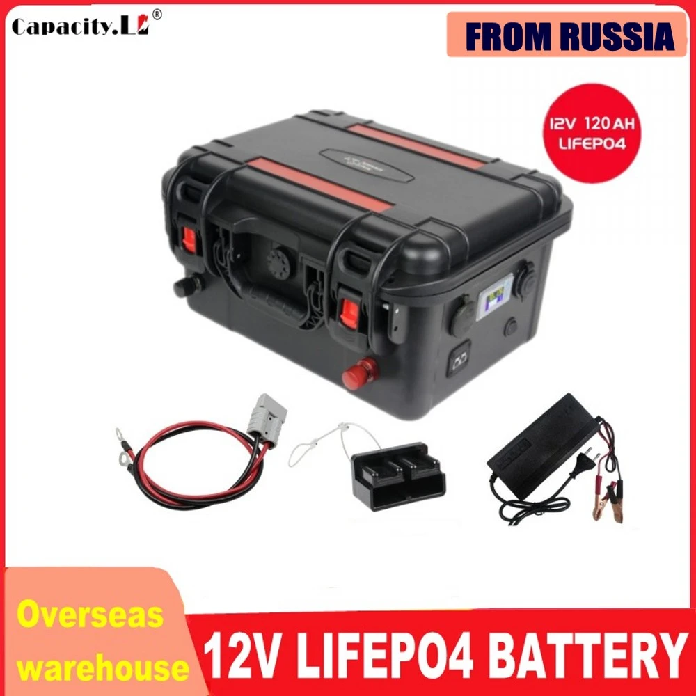12v lifepo4 battery pack 200ah RV Rechargeable Lithium Iron 100ah Solar battery 150AH with  Bluetooth bms for Outdoor engine