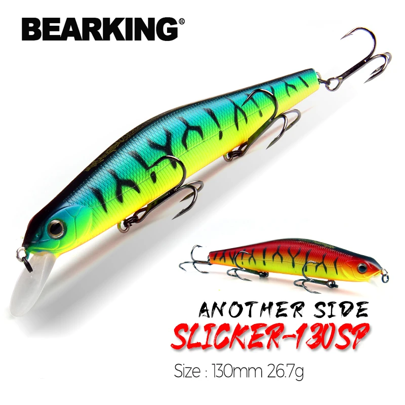 BEARKING 13cm 11cm 9cm 8cm magnet weight system long casting New model fishing lures hard bait  quality wobblers minnow