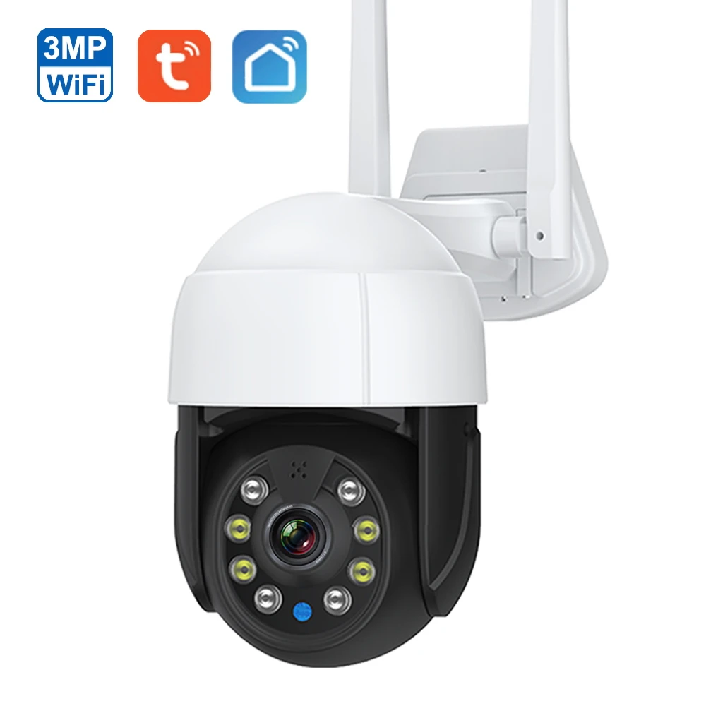 1080P IP Camera Outdoor HD-Lens PTZ Wifi Camera 4X Digital Zoom Two Way Audio Auto Tracking Home Security Surveillance Camera