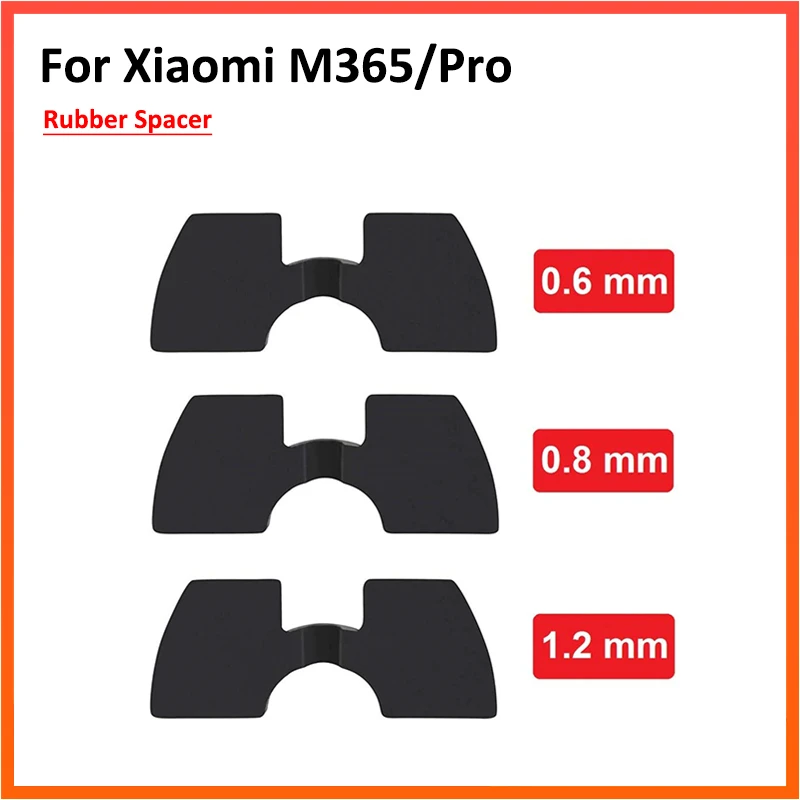 Rubber Damping Cushions Spacer Vibration Damper Accessories Pack Pole Front Fork Vibration for Xiaomi M365 1S Pro Scooter