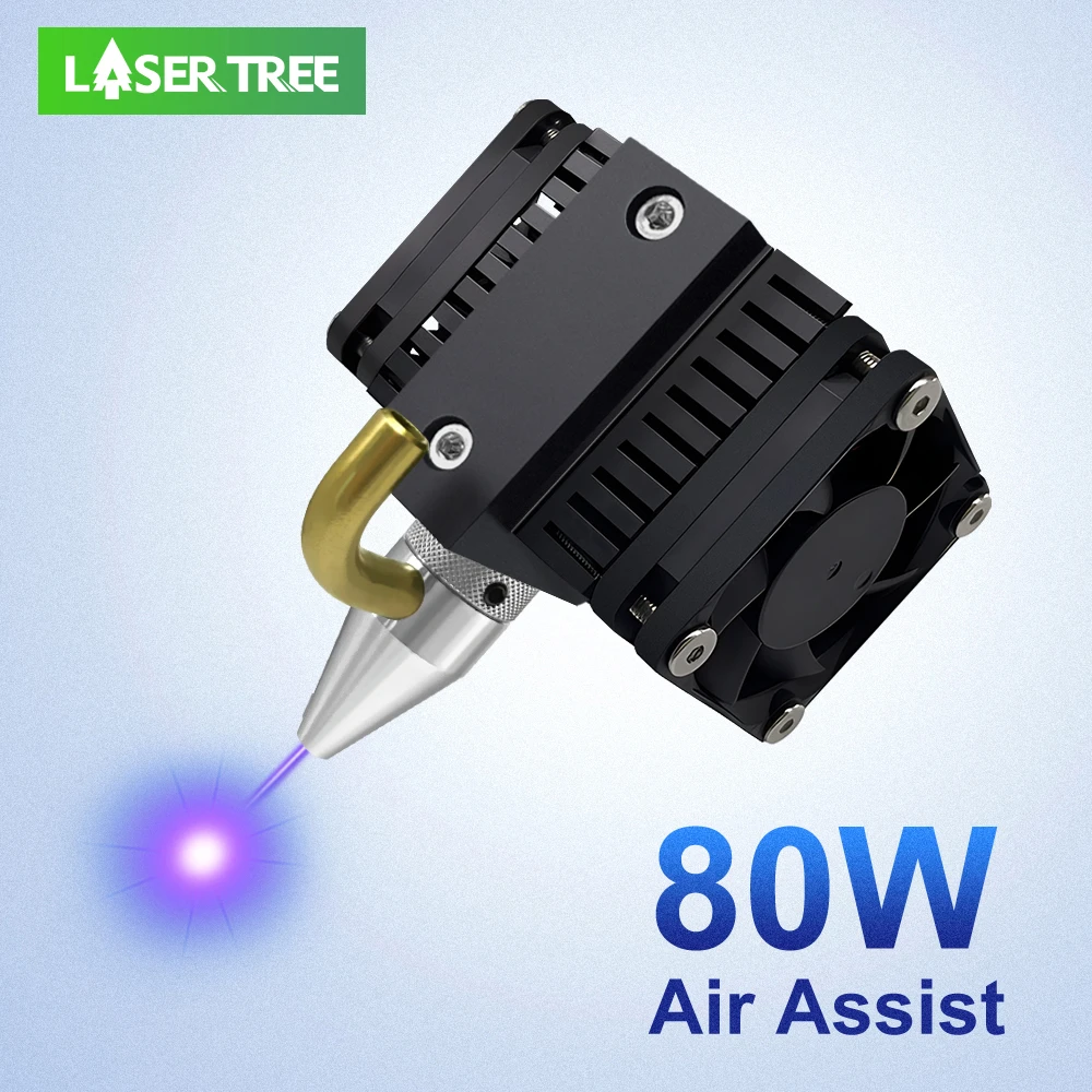 450nm 80W-Professional Version, Focal Fixed, laser module,compressed spot technology,laser head,laser cutting tool
