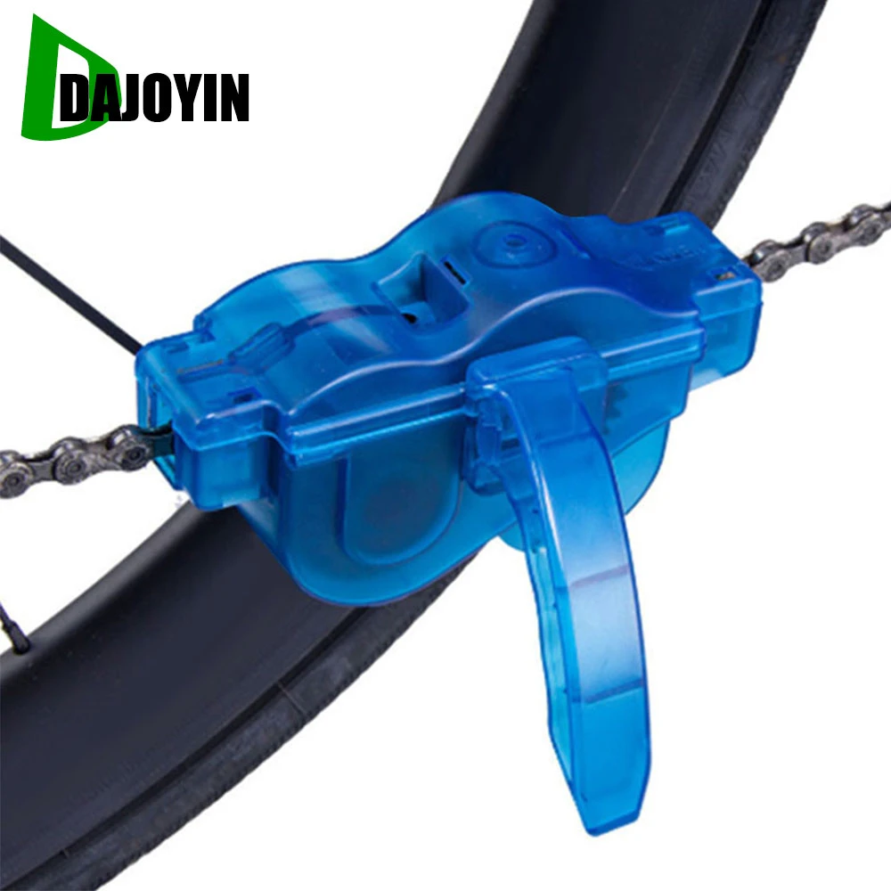 LISM Portable Bicycle Chain Cleaner Bike Brushes Scrubber Wash Tool Mountain Cycling Cleaning Kit Outdoor Accessory