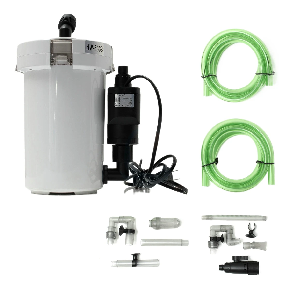 SUNSUN 6W  Aquarium Canister Filter Table Top Fish Tank External Filter 400L/H 220V 110V HW-602B HW-603B HW-602 HW-603