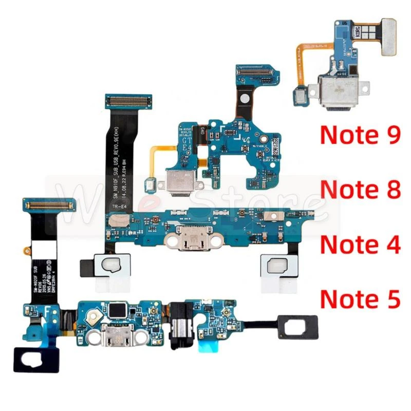For Samsung Galaxy Note 3 N900 N9005 N900A Original USB Charging Port PCB Board Charger Dock Connector Flex Cable