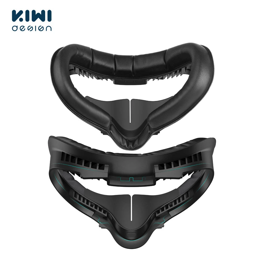 KIWI design VR Facial Interface Replaced Set For Oculus Quest2 5in1 Oculus Quest 2 Accessories Eye Cover Bracket With Len Cover