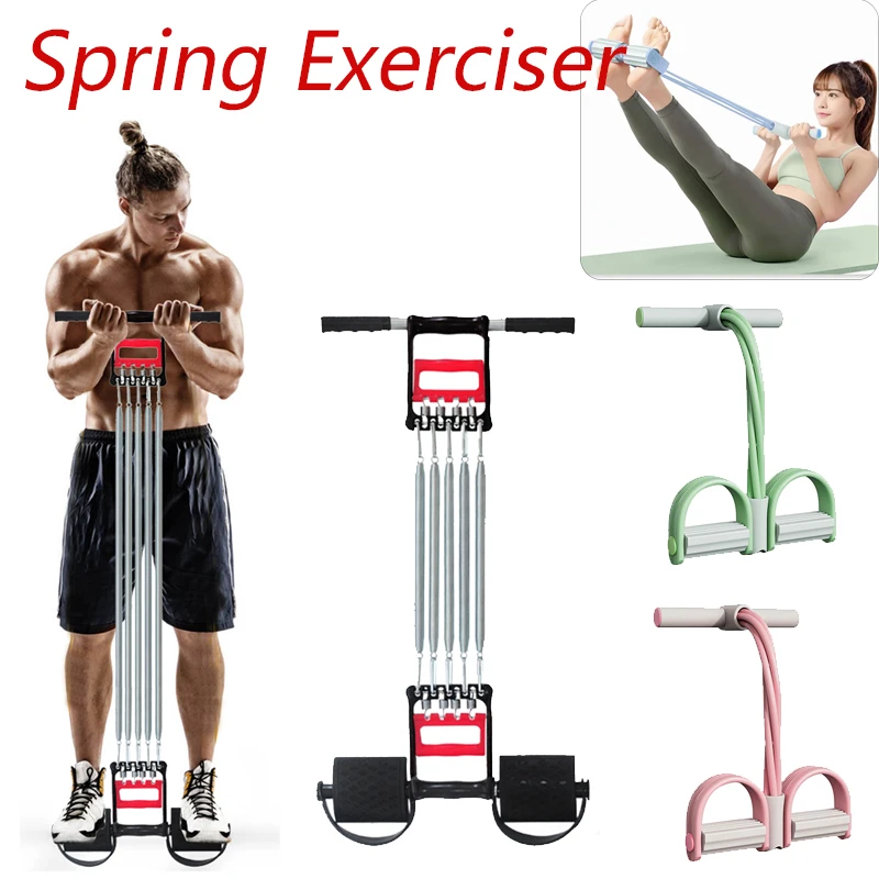 Spring Chest Developer Expander Men Fitness Tension Puller Muscles Exercise Workout Fitness Equipment Resistance Bands