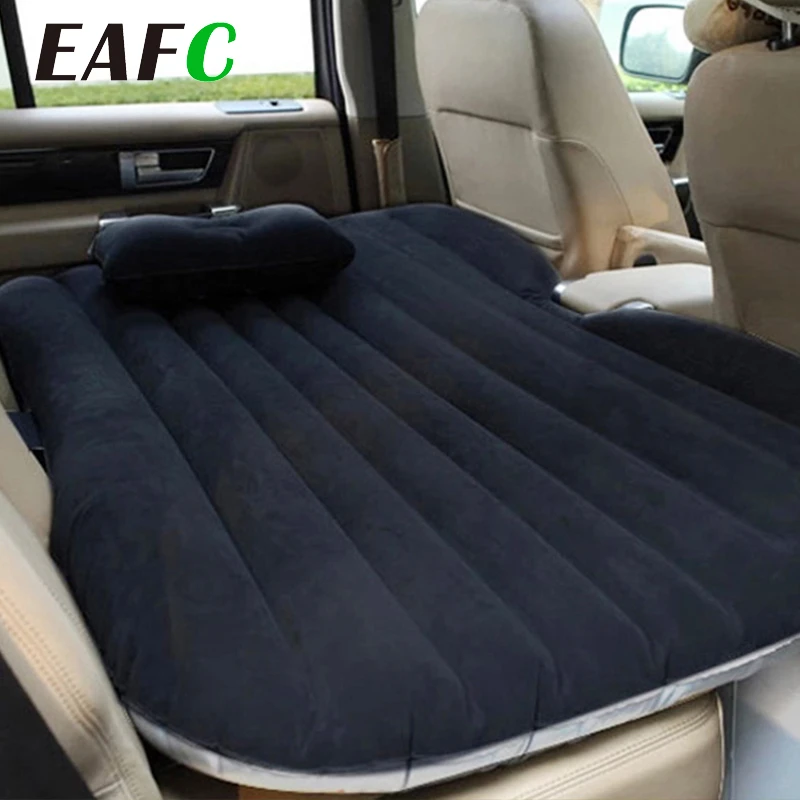 Car Air Inflatable Travel Mattress Bed Universal for Back Seat Multi Functional Sofa Pillow Outdoor Camping Mat Cushion In Stock