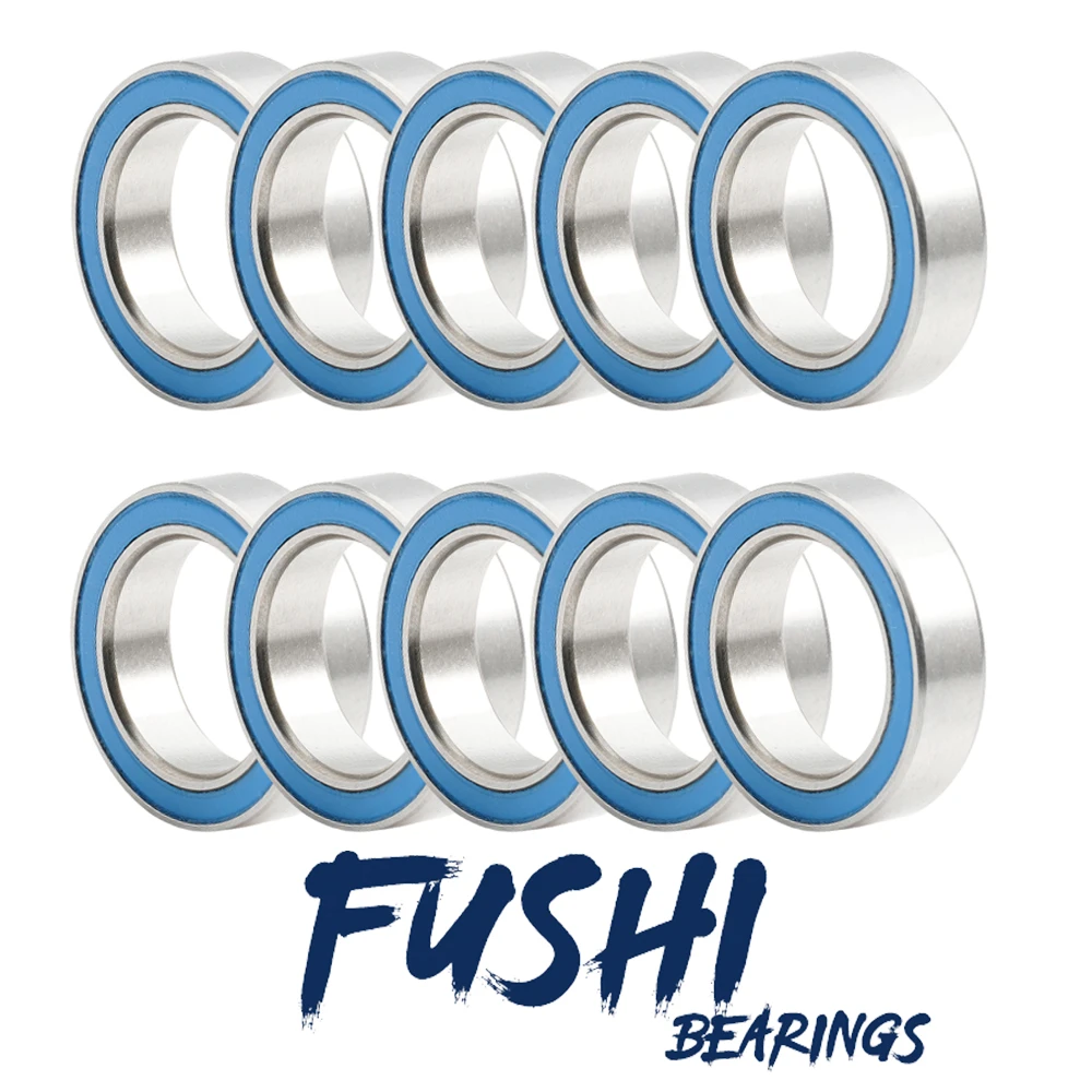 6700RS Bearing 10PCS 10x15x4 mm ABEC-3 Hobby Electric RC Car Truck 6700 RS 2RS Ball Bearings 6700-2RS Blue Sealed