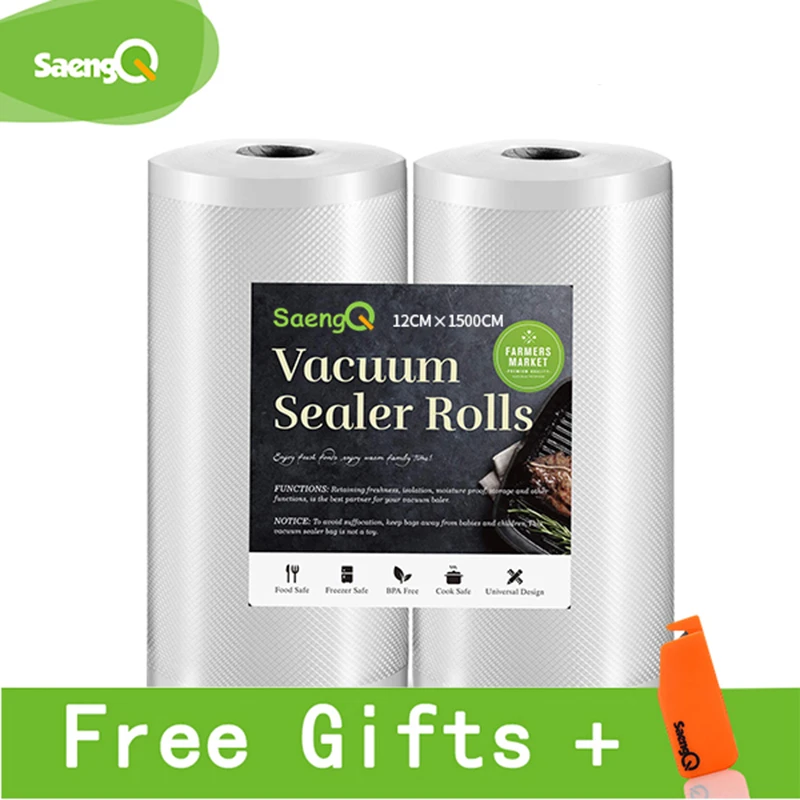 Kitchen Food Vacuum Bag Sous Vide Storage Bags For Vacuum Sealer Vacuum Packaging 12/15/20/25/30cm*1500cm/Rolls