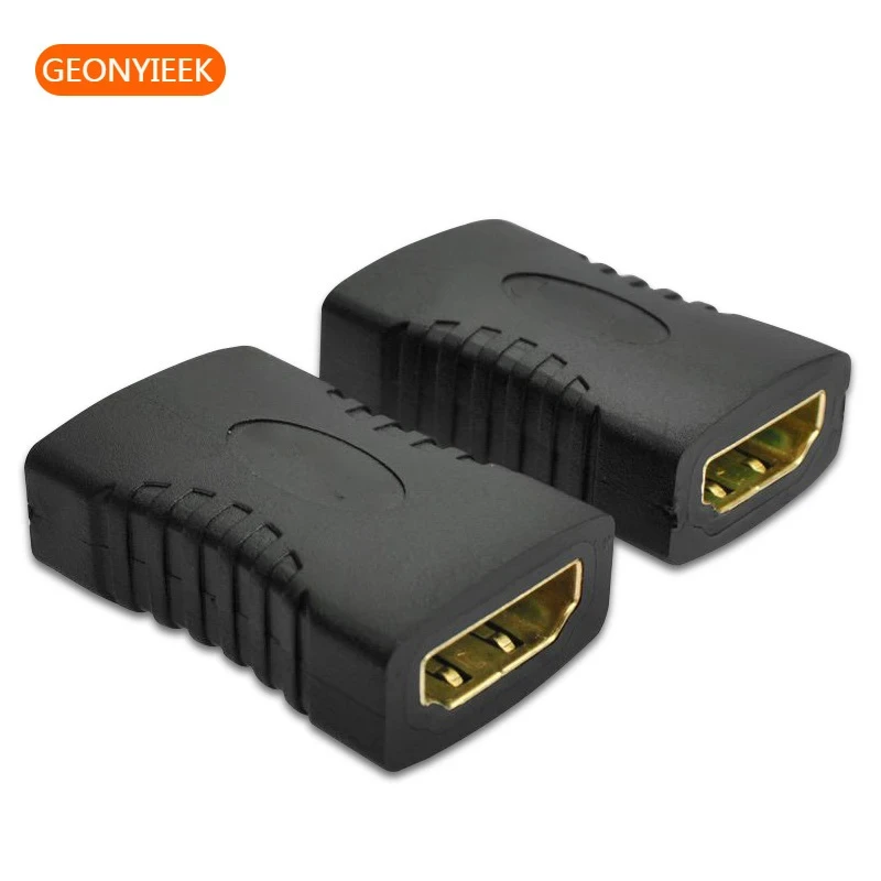 HDMI-compatible To HDMI-compatible Female Connector Extender HDMI-compatible Cable Cord Extension Adapter Converter 1080P