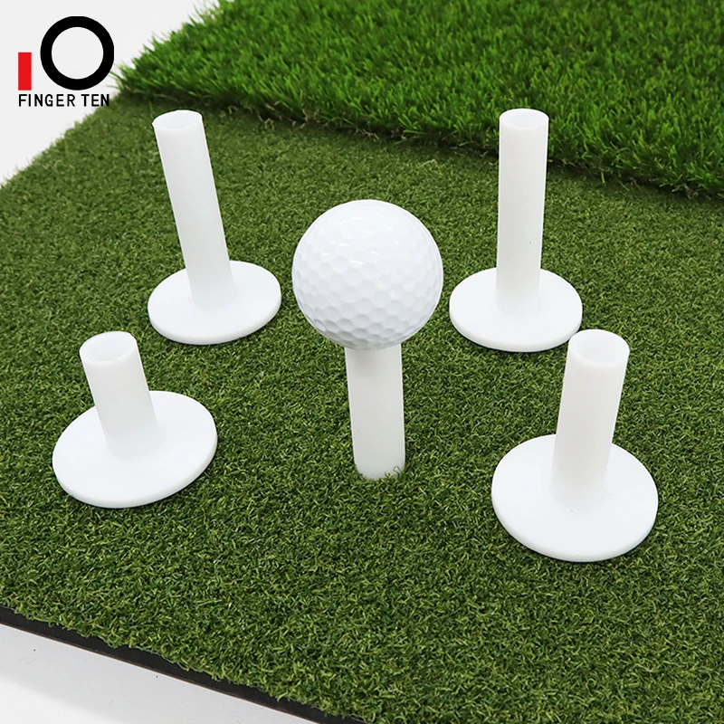 1/3/5 Pcs Professional Durable Rubber Golf Tee Driving Range Tees Ball Holder Set for Indoor Outdoor Practice Mat
