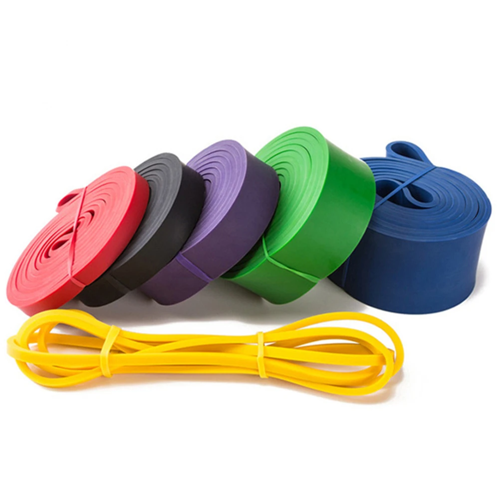 Resistance Bands Exercise Elastic Natural latex Workout Ruber Loop Strength rubber band for Fitness Equipment Training Expander