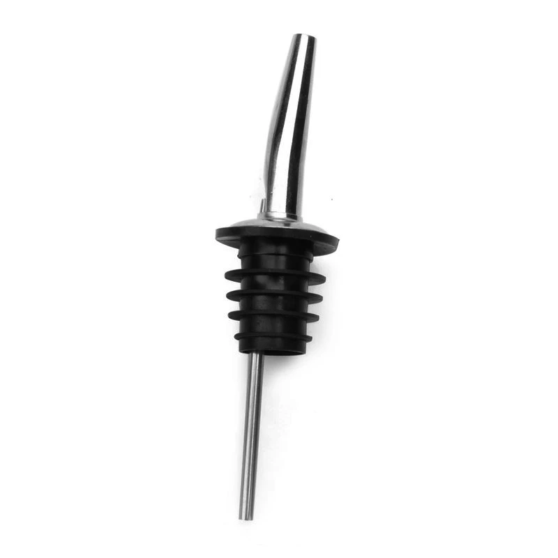 Stainless Steel Wine Stopper Bottle Pourer Nozzle Olive Oil Wine Dispenser Mouth Levert For Whisky Cocktail Bar Accessories