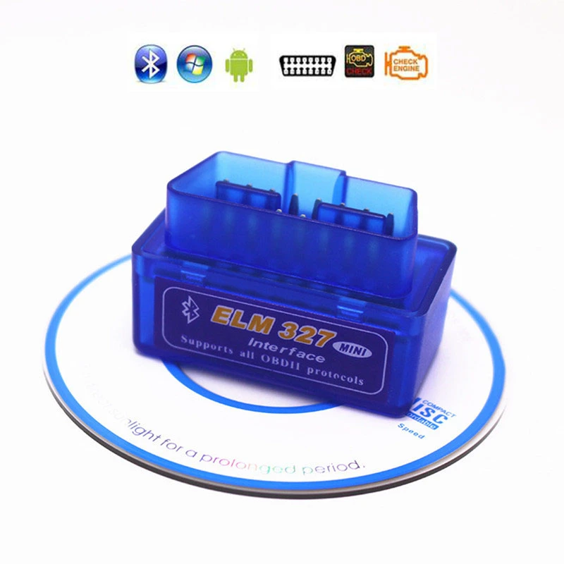 Elm327 V2.1 Bluetooth OBD2 Scanner Diagnostic Car Elm327 2.1 OBD 2 Elm 327 Car Diagnostic Tool ODB2 Auto Scan Adapter