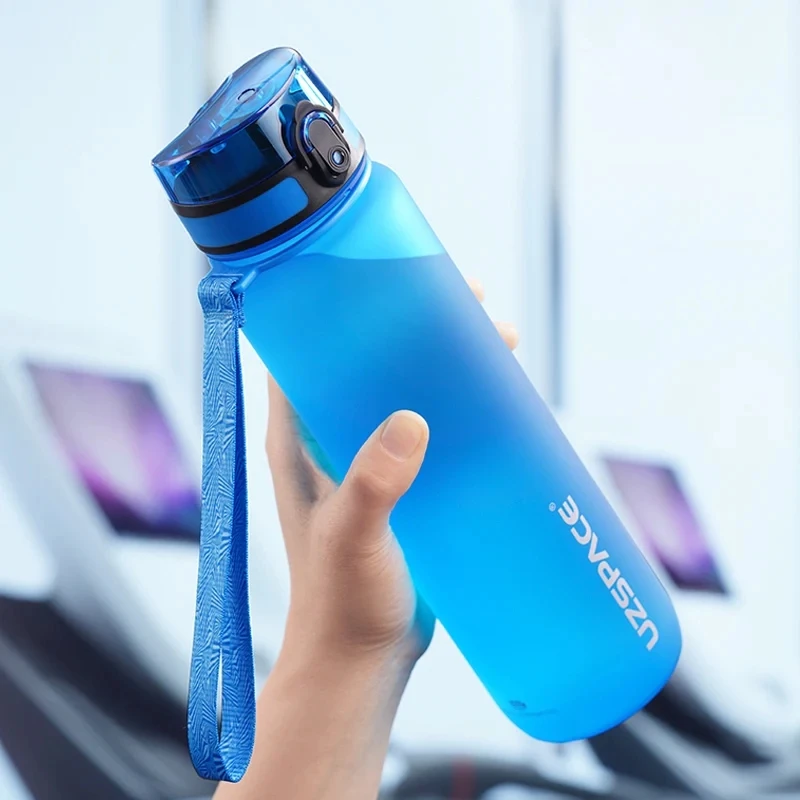 Hot Sports Water Bottle 500ML 1000ML Protein Shaker Outdoor Travel Portable Leakproof Drinkware Plastic My Drink Bottle BPA Free