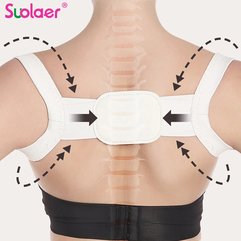 Dropshipping Back Posture Corrector Therapy Corset Spine Support Belt Lumbar Back Posture Correction Bandage For Men Women