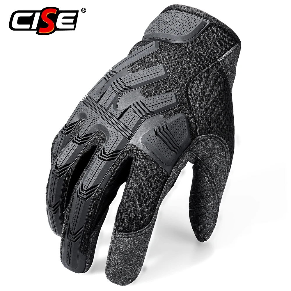 Motorcycle Full Finger Gloves Enduro Motocross Pit Biker Cycling Riding Motorbike Racing Protective Gear MTB BMX Moto Glove Men