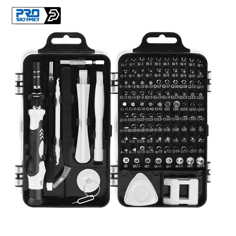 115 in 1 Screwdrivers Set Magnetic Torx Hex Bit Screw Driver Phone/Computer Repair Hand Tools Multitools Kit by PROSTORMER