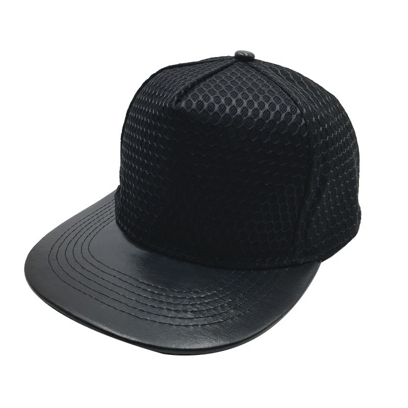 Cool Net Hip-hop Baseball Caps For Men/Women Flat Brimmed Hat Outdoor Running skateboard Cap Unisex Visor Snapback