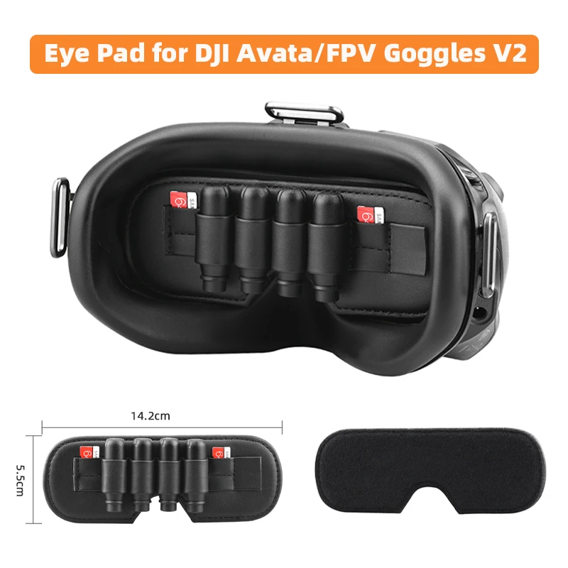 for DJI FPV Goggles V2 Lens Protector Dustproof Antenna Storage Cover Memory Card Slot Holder Power Cable Glasses Accessories