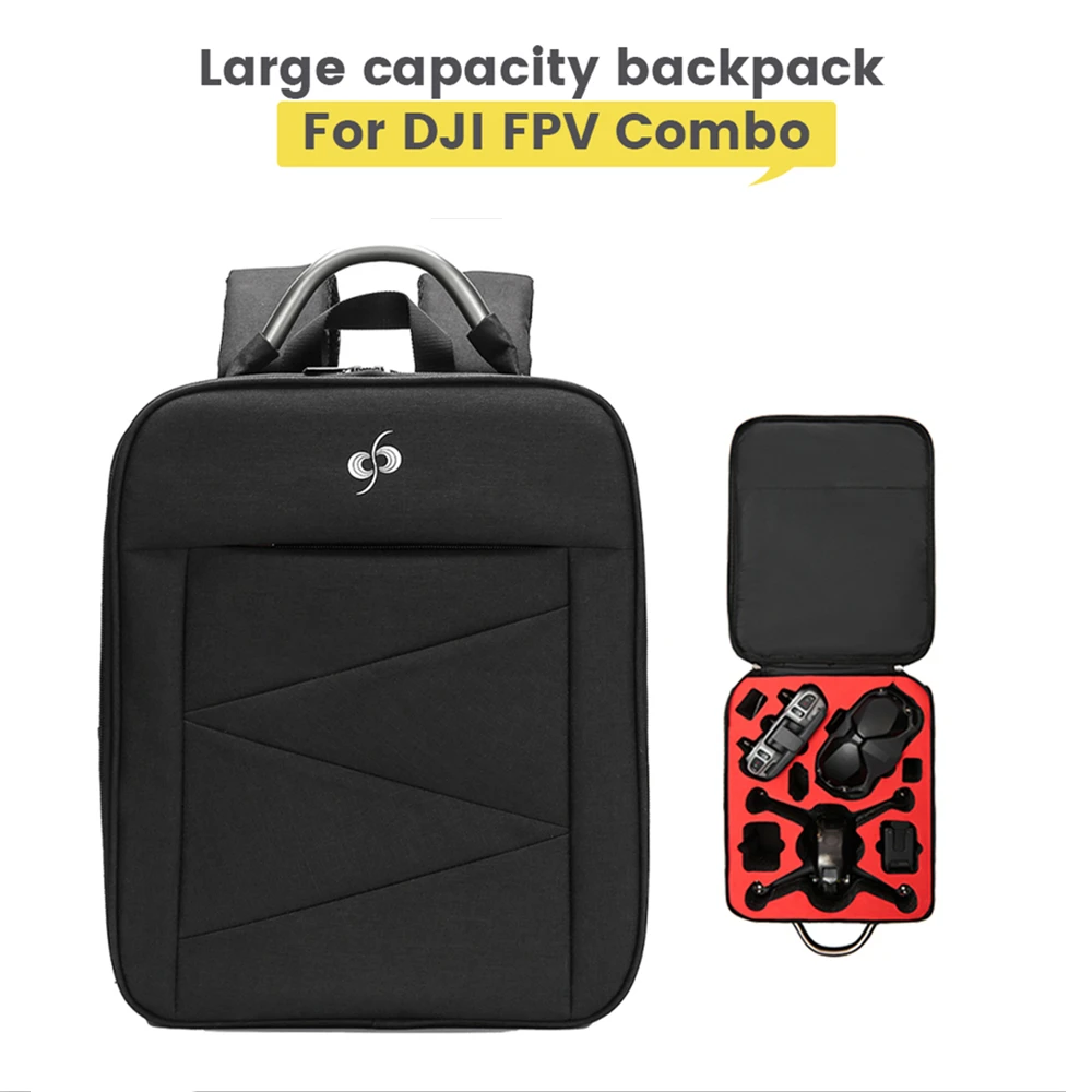 NEW FPV Backpack Shoulder Bag Carrying Case Outdoor Travel Bag Large Capacity for DJI FPV Combo Drone Goggles Accessories