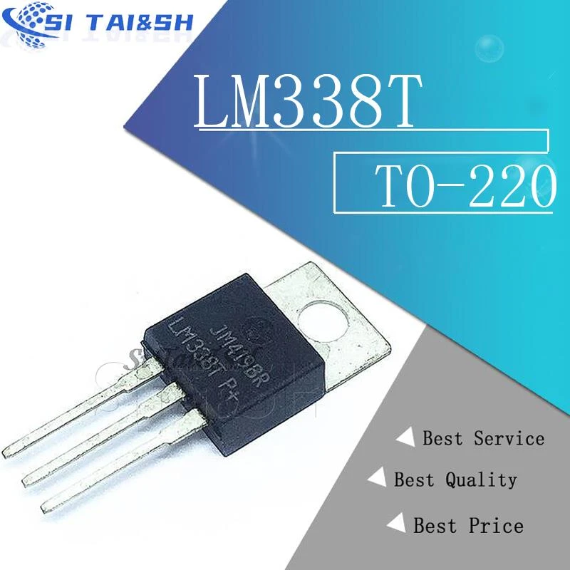 10PCS LM338T TO220 LM338 TO-220 338T new and  original IC