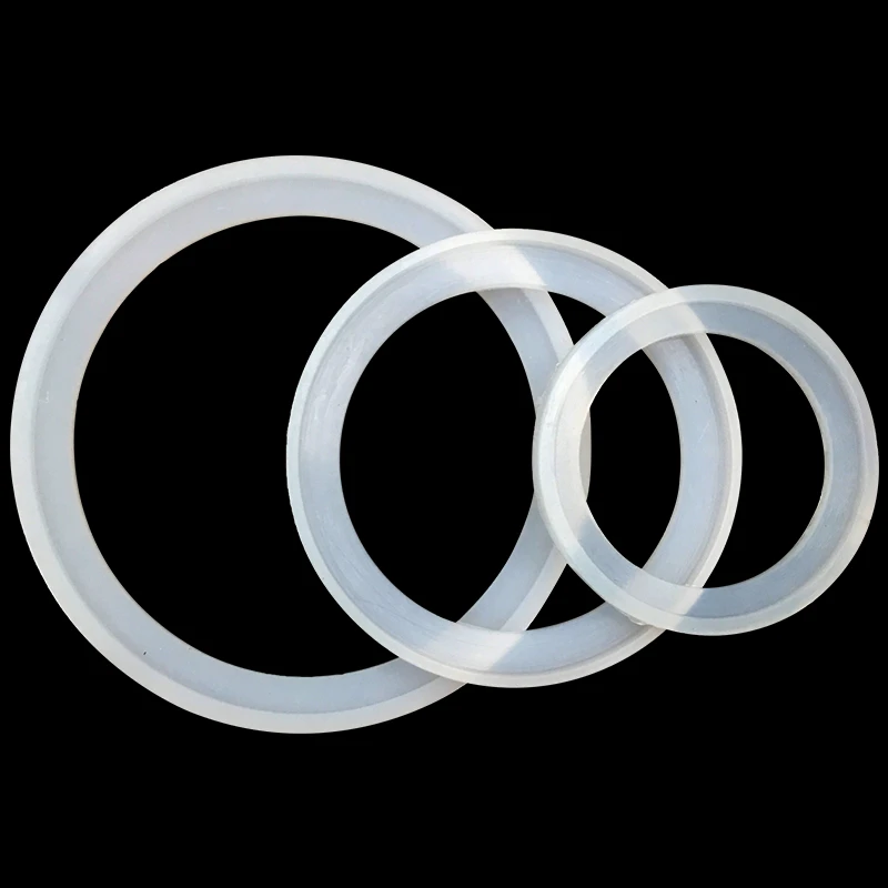 1pcs Sanitary Silicon Gasket Strip Sealing Ring L Type Sight Glass Window Flat Washer